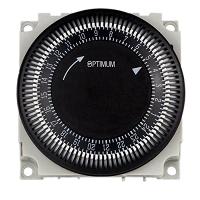 Image of Optimum OP FM1STU00 24 Hour Synchronous Time Switch Module, 230 V, Black/White