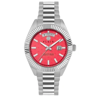 Image of Philipp Plein Men Analogue Quartz Watch with Stainless Steel Strap PWPNA0224