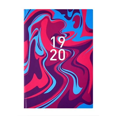 Image of Collins Liquid Movement A5 Week to View 2019 2020 Diary Blue
