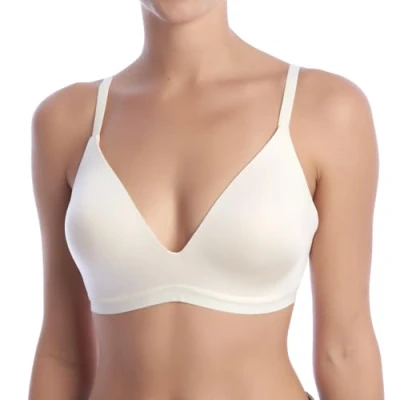 Image of Sloggi Womens WOW Comfort Padded Bra Beige Size Large