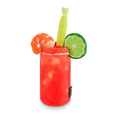 Image of P.L.A.Y. Pet Lifestyle and You Barking Brunch Plush Toy for Dogs Buddy Bloody Mary