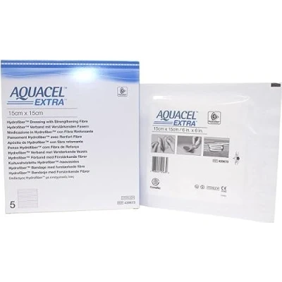Image of New and Improved Aquacel EXTRA Hydrofiber dressing 6&quot; x (1 Dressing) by