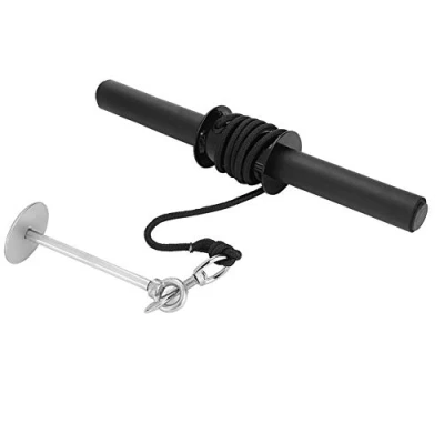 Image of Forearm Roller, Hand and Wrist Exerciser Gym Curl Trainer Strengthener Hobbies Strength Training