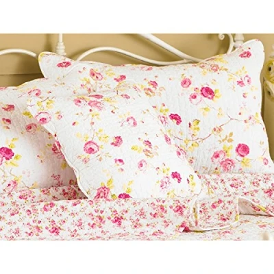 Image of Riva Paoletti Honeypotlane White Pillow Shams, Singles, Cotton