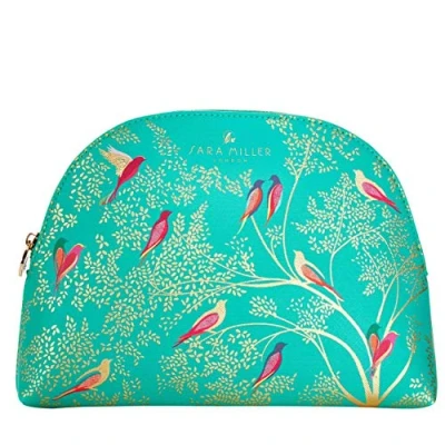 Image of Sara Miller Chelsea Green Large Cosmetic Bag