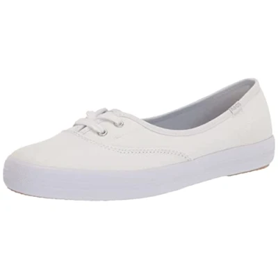 Image of Keds womens The Mini Slip onSneaker, White, 7.5