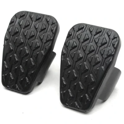 Image of ROBUST 2 Pcs Clutch Brake Pedal Rubbers for B Max Ecosport Fiesta Ka+ Tourneo Courier Transit EY162457AA EY16 2457 AA 1834012
