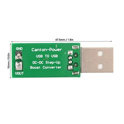 Image of DC Boost Converter 7W USB 5V to 6V 9V 12V 15V Adjustable Output Voltage Step up Regulator Board
