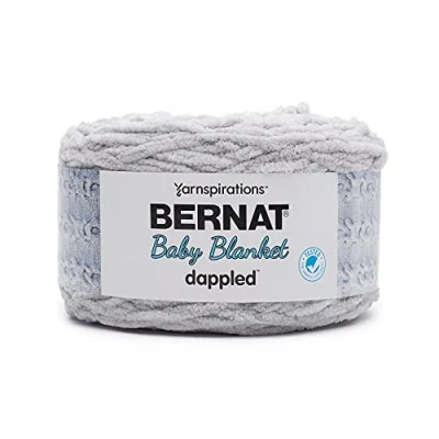Image of BERNAT Baby Blanket Dappled, Skipping Stone, 300g