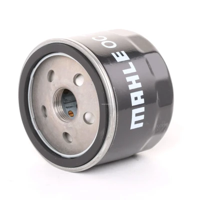 Image of 0000046337528, 46337528 Oil Filter MAHLE ORIGINAL OC 727 M20x1,5, M20x1.5 6H Spin on RENAULT: Kangoo II Express, Clio 4, MEGANE 3 Grandtour