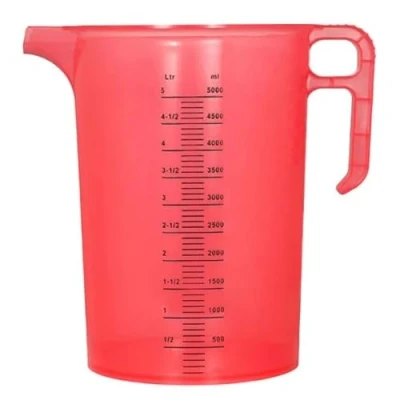 Image of Pro Measures Jug Red 5Ltr