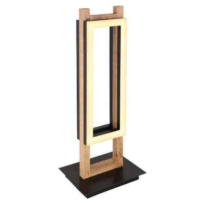 Image of Illa Integrated LED Table Lamp Matt Black 3000K