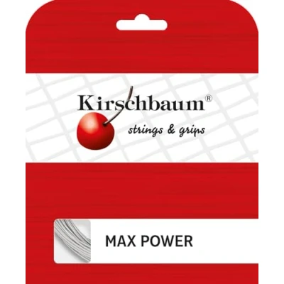 Image of Kirschbaum Max Power String Set Black, 1.25 Mm