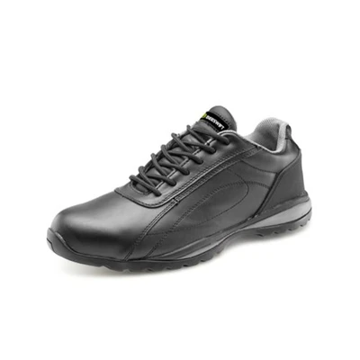 Image of Click Double Density Trainer Shoe Sbp Black UK 10.5 EU 45