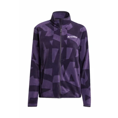 Image of adidas WOMEN ADULT Terrex Multi Printed Full Zip Fleece Jacket XS