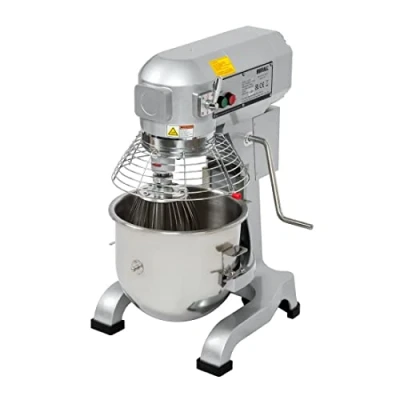 Image of Buffalo 1.1kW Commercial Planetary Large Quantity Mixer 20 Litre 3 Speed Includes Strong Whisk, Beater and Dough Hook Hardwired Professional Installation Required GL191