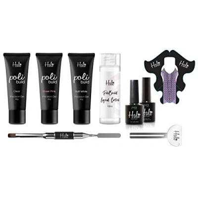 Image of Halo Gel Nails LED/UV Poli Build Trial Kit (N867)