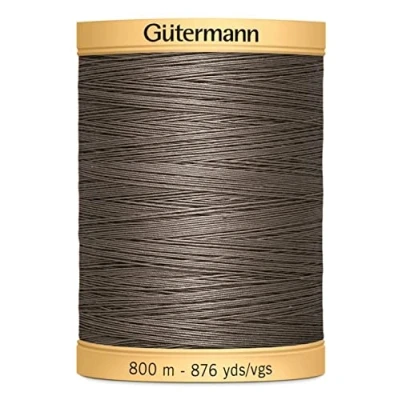 Image of Gutermann Natural Cotton Sewing Thread 800m 1225 Each