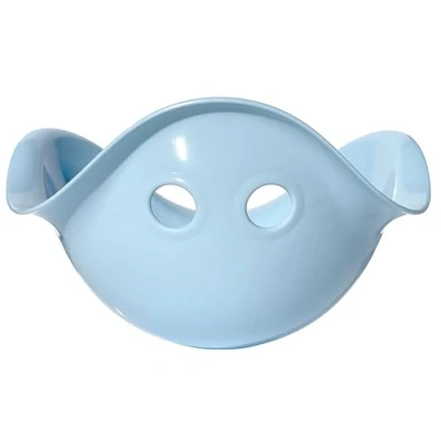 Image of MOLUK Bilibo Creative Play for Kids, Toddlers Boundless Adventures with Bilibo, Travel Friendly Plastic Toys Versatile STEM Learning Bowl, Ideal Indoor and Outdoor Fun, Ice Blue