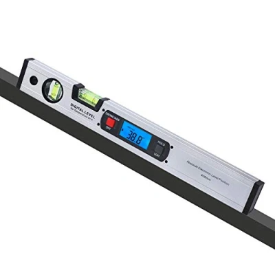 Image of RISEPRO 42cm Digital Torpedo Level Inclinometer Angle Finder Gauge Spirit Magnetic Base Backlight