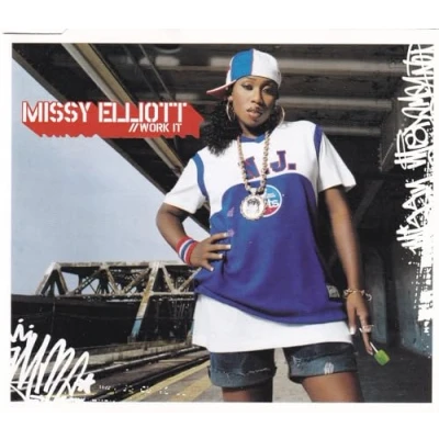 Image of Missy Misdemeanor Elliott Work It 2002 German CD single 7559 67344 2