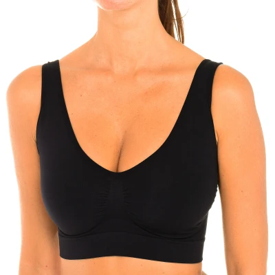 Image of Intimidea Womens Bodyeffect push up effect bra 110577 woman Black Polyamide Size Medium/Large