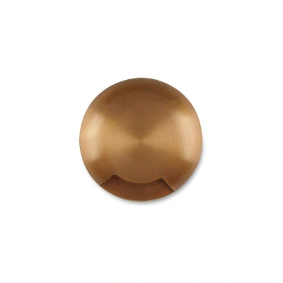Image of Brass Mini Domed LED Ground Light 1 Way 3000K Collingwood