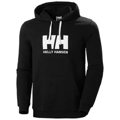 Image of Helly Hansen Mens HH Logo Hoodie, S, Black
