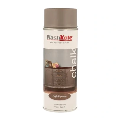 Image of Plasti kote Chalk Finish Spray Caffe Espresso 400ml