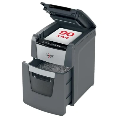Image of Rexel Optimum AutoFeed Plus 90X Automatic Cross Cut Shredder