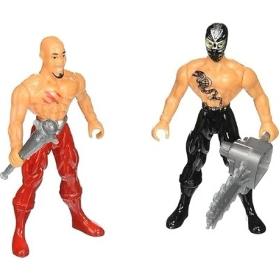 Image of SDMAX Mini WWE Wrestling Ring Toys with 12 Toy Set Action Heroes Deal On Children Gift Wholesale, Toy, Wrestler Warriors Kit and Realistic Accessories