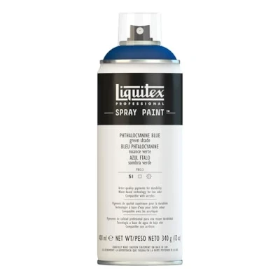 Image of Liquitex Professional Spray Paint 400 ml, Phthalocyanine Blue (Green Shade)