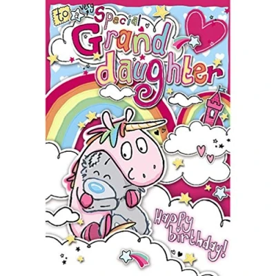 Image of Me To You Greetings Card Granddaughter
