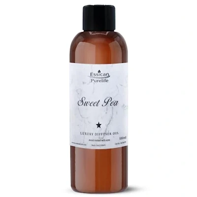 Image of Reed Diffuser Oil 100ml Refill, Luxury Diffusers, Aromatherapy Oils Fragrance, Perfect For Diffusers Home, Home Fragrance Sweet Pea