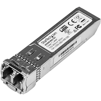 Image of StarTech.com 455883B21ST HP 455883 B21 Compatible SFP+ Transceiver Module 10GBASE SR, silver