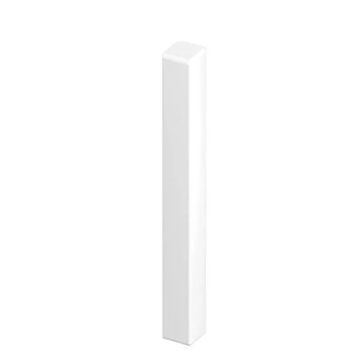 Image of Rosewood Fascia Board 90 External Corner Trim for Flat PVC u Plastic Roof