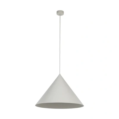 Image of Cono 50cm Dome Pendant Ceiling Light Beige 1xE27