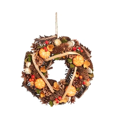 Image of Faux Decor HarvestHome Wreath 30cm