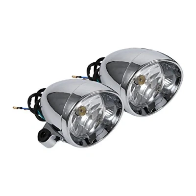 Image of Motorcycle Headlights Bullet Fog Light Lights headlight modification far moto chrome