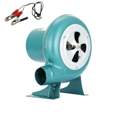 Image of High Speed 12V BBQ Blower Fan with Copper Motor Suitable for Kitchen Ventilation and Cooling Metal Smelting