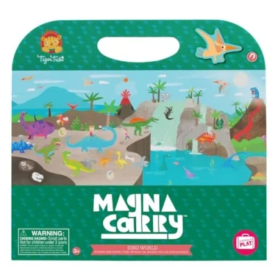 Image of Tiger Tribe Dinosaur World Magnetic Toy Activity Set