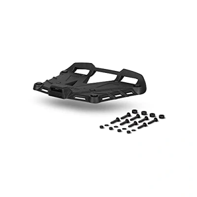 Image of SHAD Black Aluminium Plate + Screws