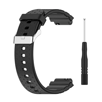 Image of INF Bracelet compatible with Xplora X5 Play, silicone watch strap, replacement strap for men and women, 1x screwdriver