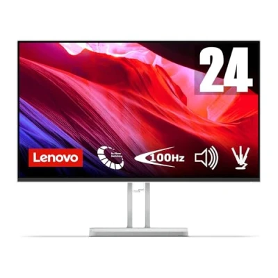 Image of Lenovo L24i 4B 24 Inch PC Monitor FHD, 1080p, 48 100Hz, IPS, 4ms, VGA and HDMI