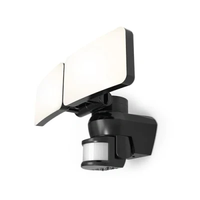 Image of 4lite Outdoor Floodlight (Black) 850lm IP65 Rated LED Integrated 10W Flood Light 4L2/1010 4Yr Guarantee