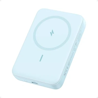 Image of Anker Zolo Magnetic Power Bank, Compact 10,000mAh Wireless Portable Charger with 30W Max Fast Charging, Skin Friendly and Durable Battery Pack, For iPhone 16/15/14 Series, AirPods, More