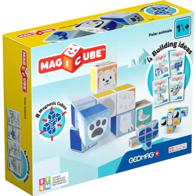 Image of Geomag 134 Magicube Polar Animals