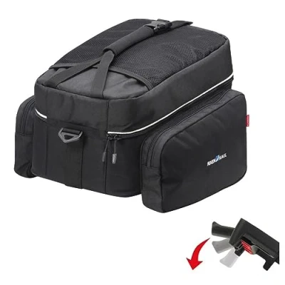 Image of KLICKfix Unisex Adult Rack.touring Pack Bag, Black, 1 Size