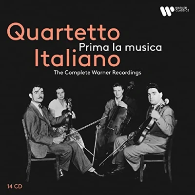 Image of Quartetto Italiano Prima La Musica: The Complete Warner Recordings Sealed box 2021 German cd album set 0190296739200