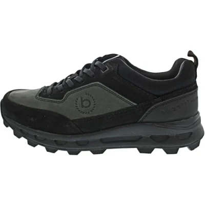 Image of bugatti Men&#039;s 321 a9w06 Sneaker, Black Dark Grey, 7.5 UK